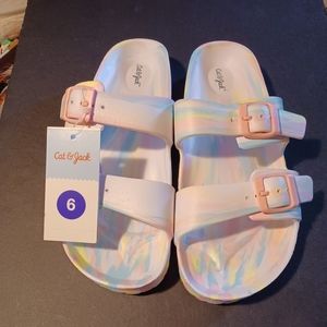 Cat and Jack slip on sandals